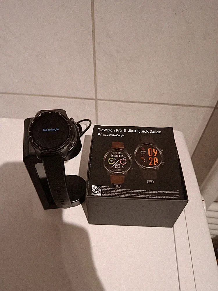Mobvoi TicWatch Pro 3 Ultra GPS Smartwatch 48mm Edelstahlgehäuse mit...