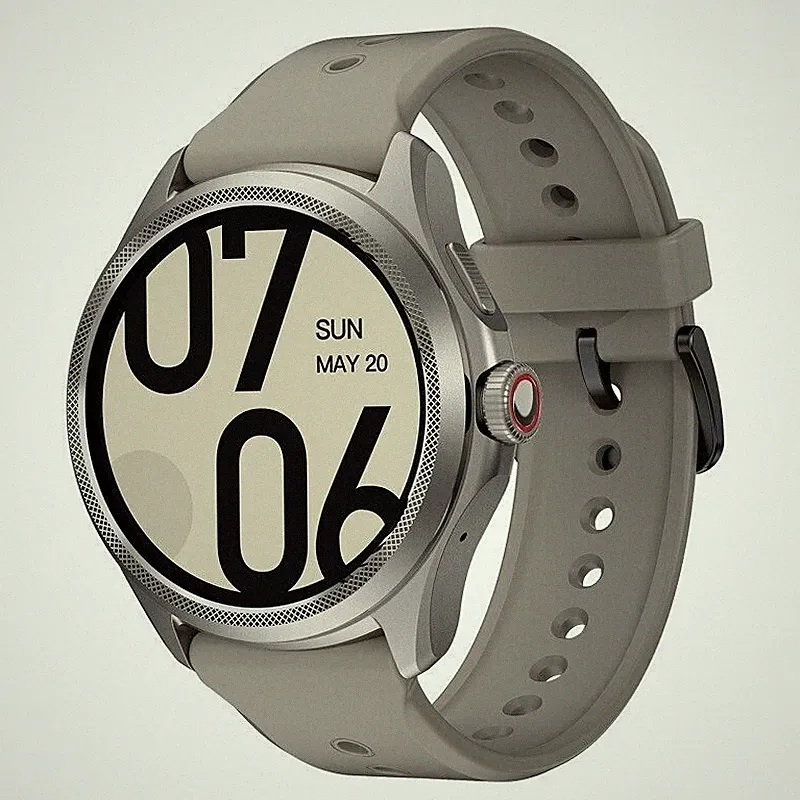 Mobvoi TicWatch Pro5 Smartwatch GPS Standard Edition Sandstone "wie neu"