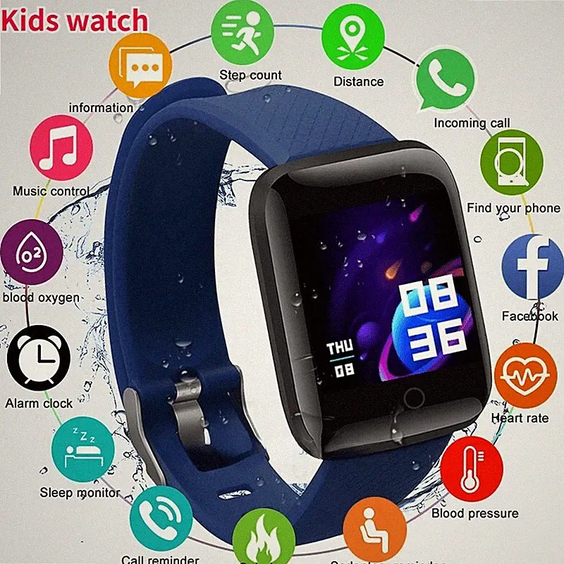 Mode Smart Watch Fitness Tracker Sport Pulsmesser Sport Smart Watch Für Kinder