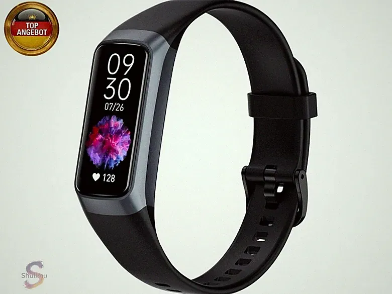 MORELOCO Fitness Tracker Smartwatch Herren Damen,24H Herzfrequenz- &