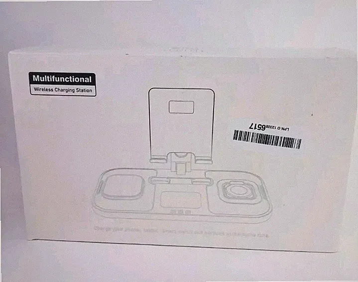 Multifunkionale Ladestation für Handy, tablet, Smart watch und Kopfhörer B-WARE
