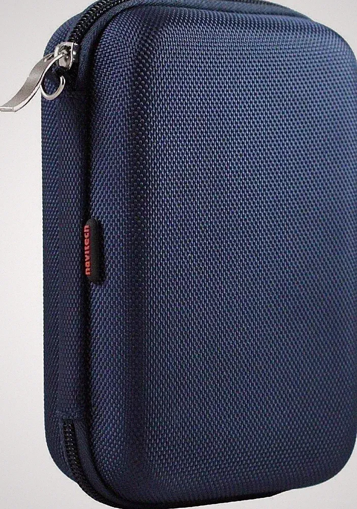 Navitech Blue Watch & Accessory Case For Poounur Smart Watch