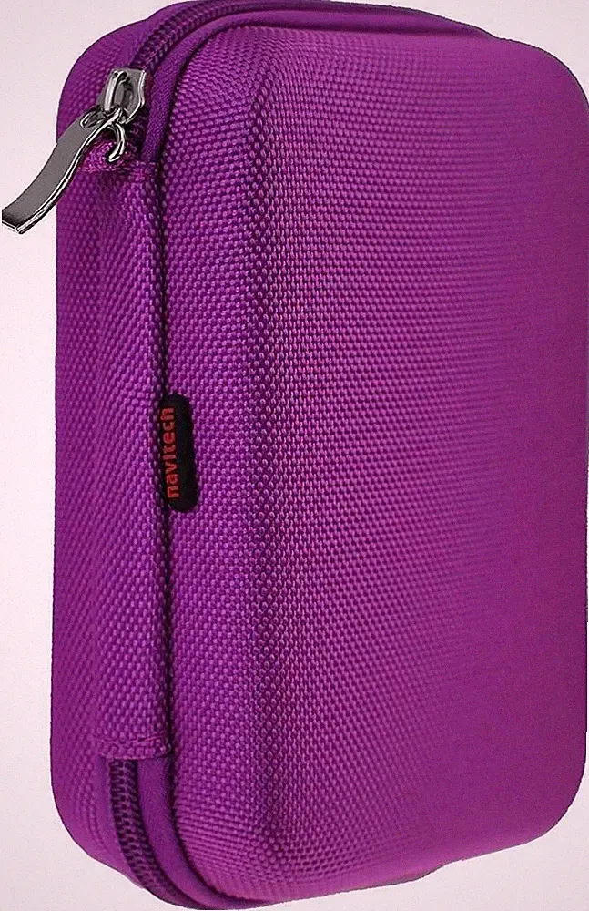 Navitech Purple Watch & Accessory Case For Csasan Smart Watch
