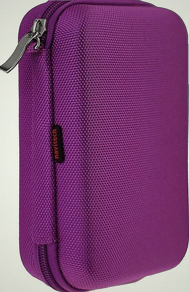 Navitech Purple Watch & Accessory Case For Csasan Smart Watch