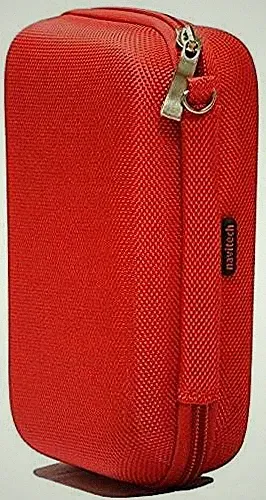 Navitech Red Watch & Accessory Case For Csasan Smart Watch