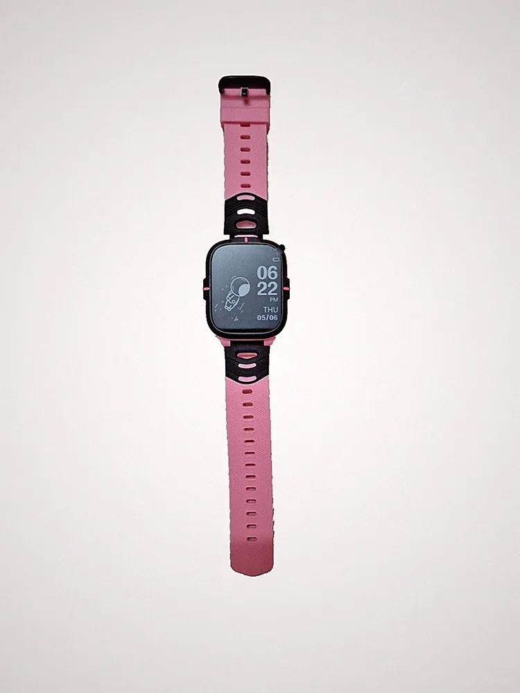 neu 4-12 Jahren Kinder Smartwatch Rosa, Telefon Video Kamera Spiele Musik