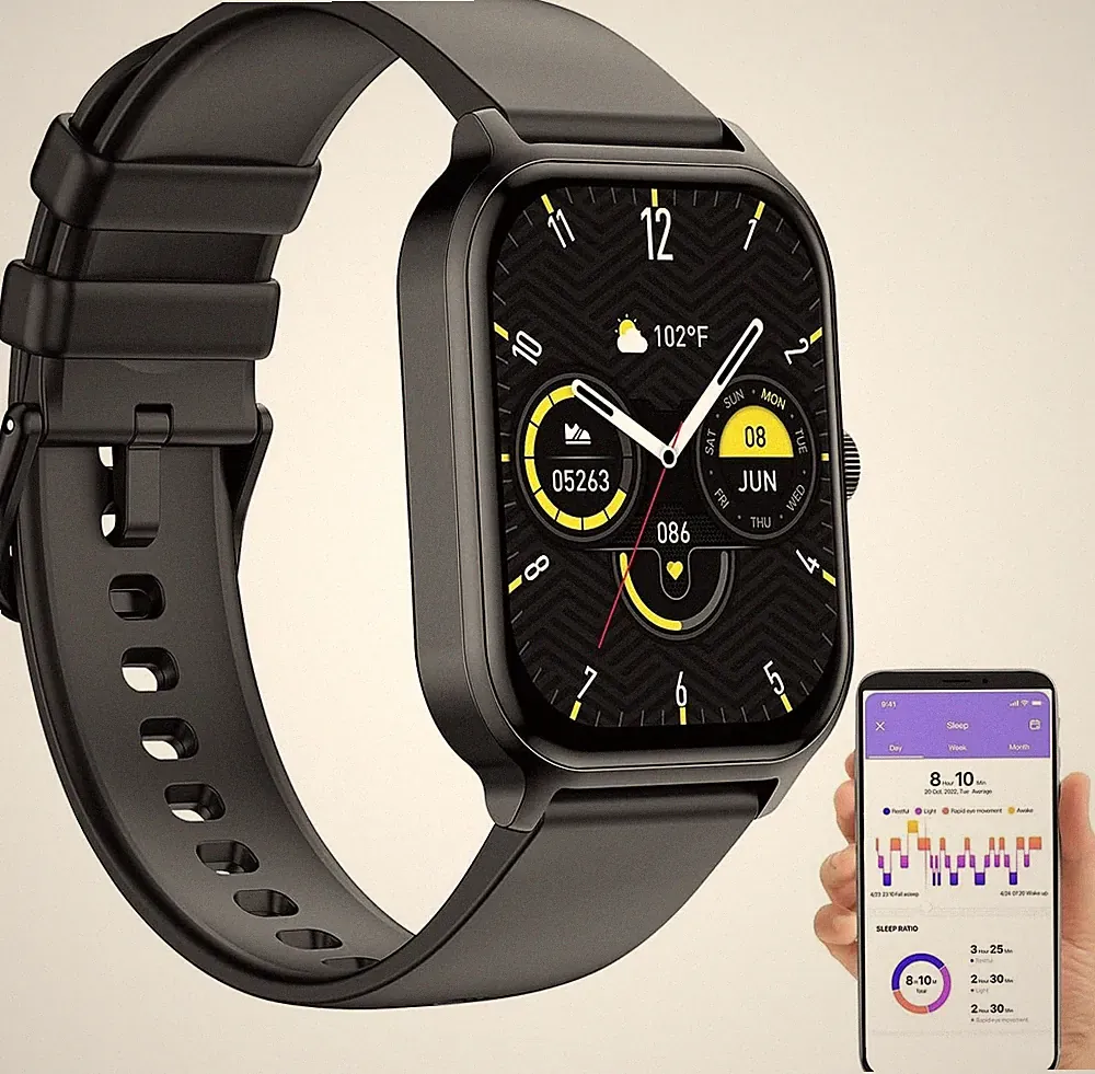 NEU Fitness Smartwatch Telefonfunktion für Sport Herzfrequenz Abnehmen Laufen