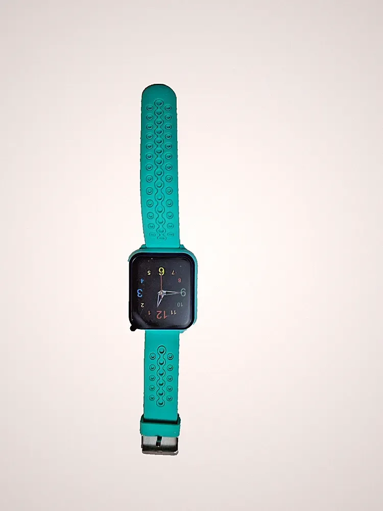 neu Kinder Smartwatch 2G SIM Telefon Kamera Spiele Musik Touchscreen Grün