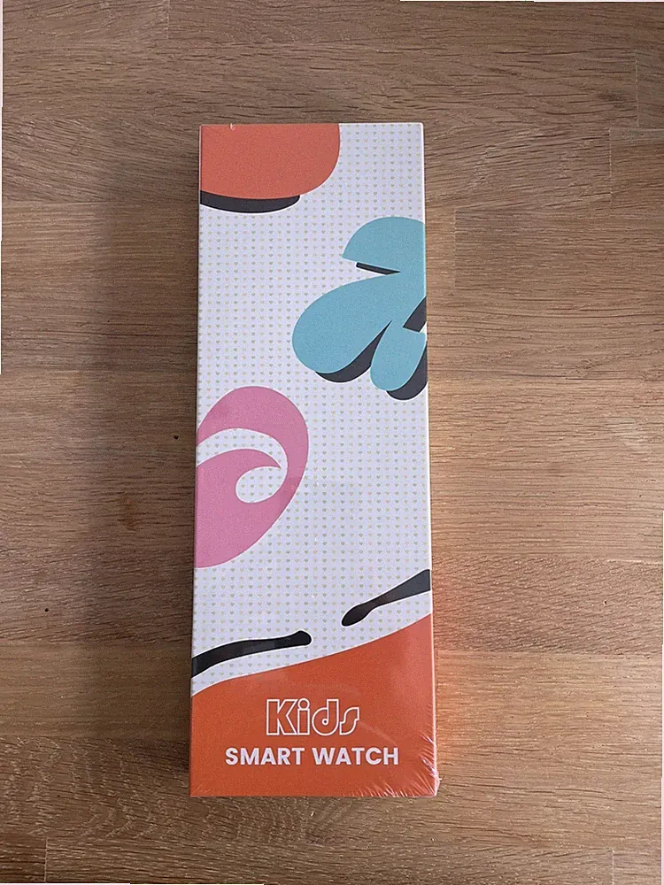 NEU Kinder Smartwatch mit SIM – IP68, Schrittzähler, Blau