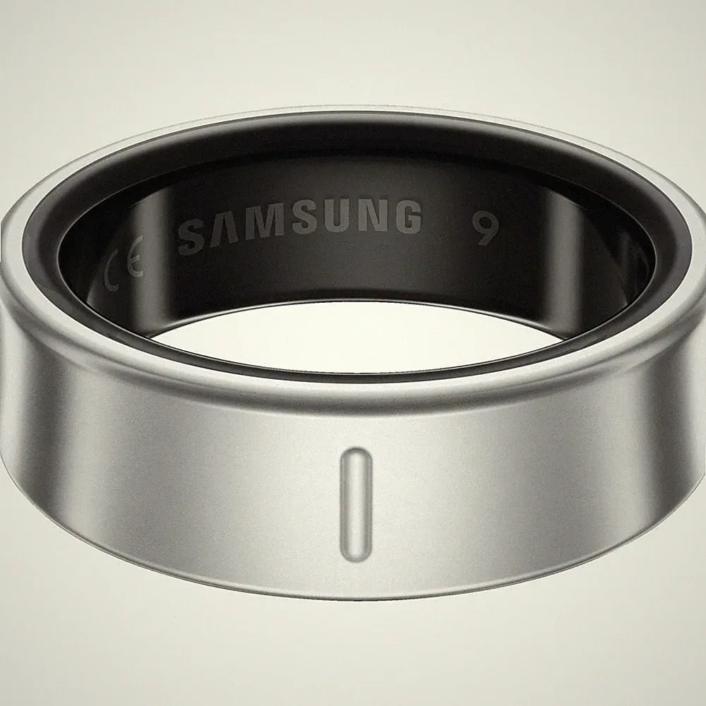NEU&OVP - Samsung Galaxy Ring Size 14 Smart Ring Silber (Ring Size 14)