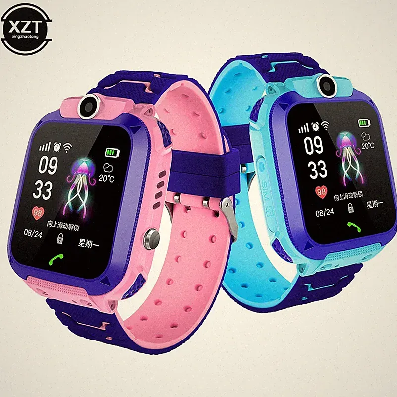 NEU Q12 Wasserdicht Kinder Smart Watch Sim Karte LBS Standort Tracker Stimme