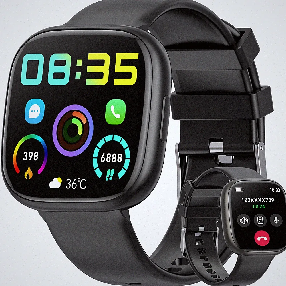 Neue SmartWatch für Männer für Android iOS Fitness Tracker mit Schlaf Tracker
