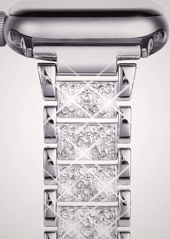 NewWays Kompatibel mit Apple Watch Metall Armband 42mm(Serie 11/10) 41mm 40mm