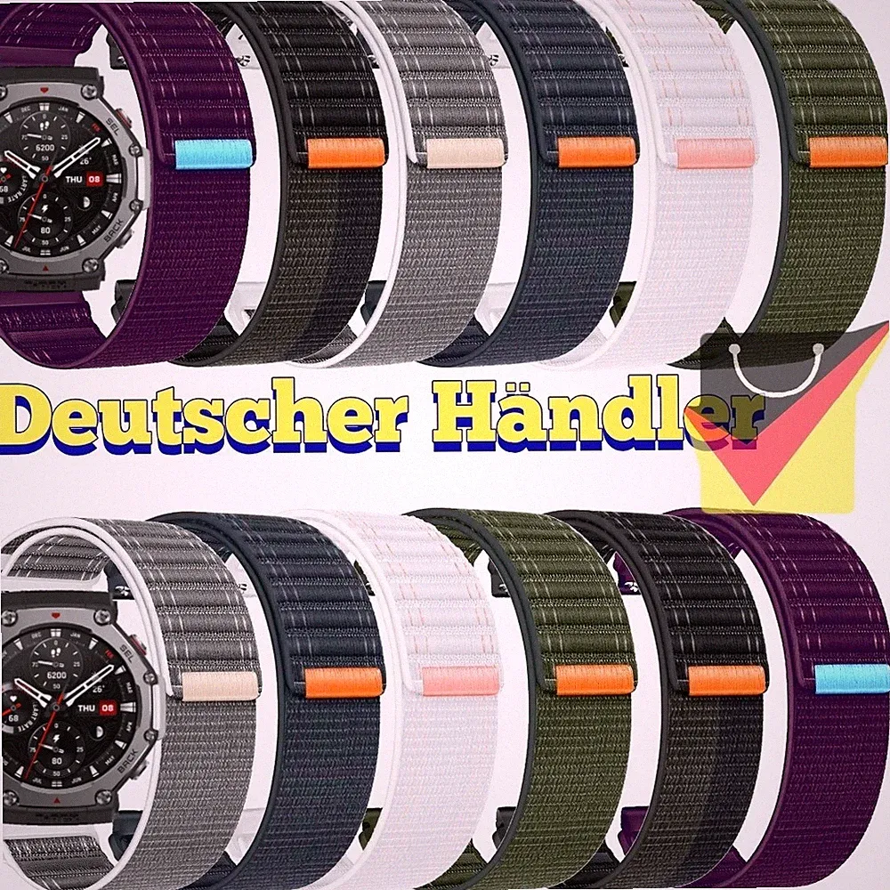 Nylon Armband Für Amazfit T-Rex 3, Sport strap Uhr smart watch band Outdoor