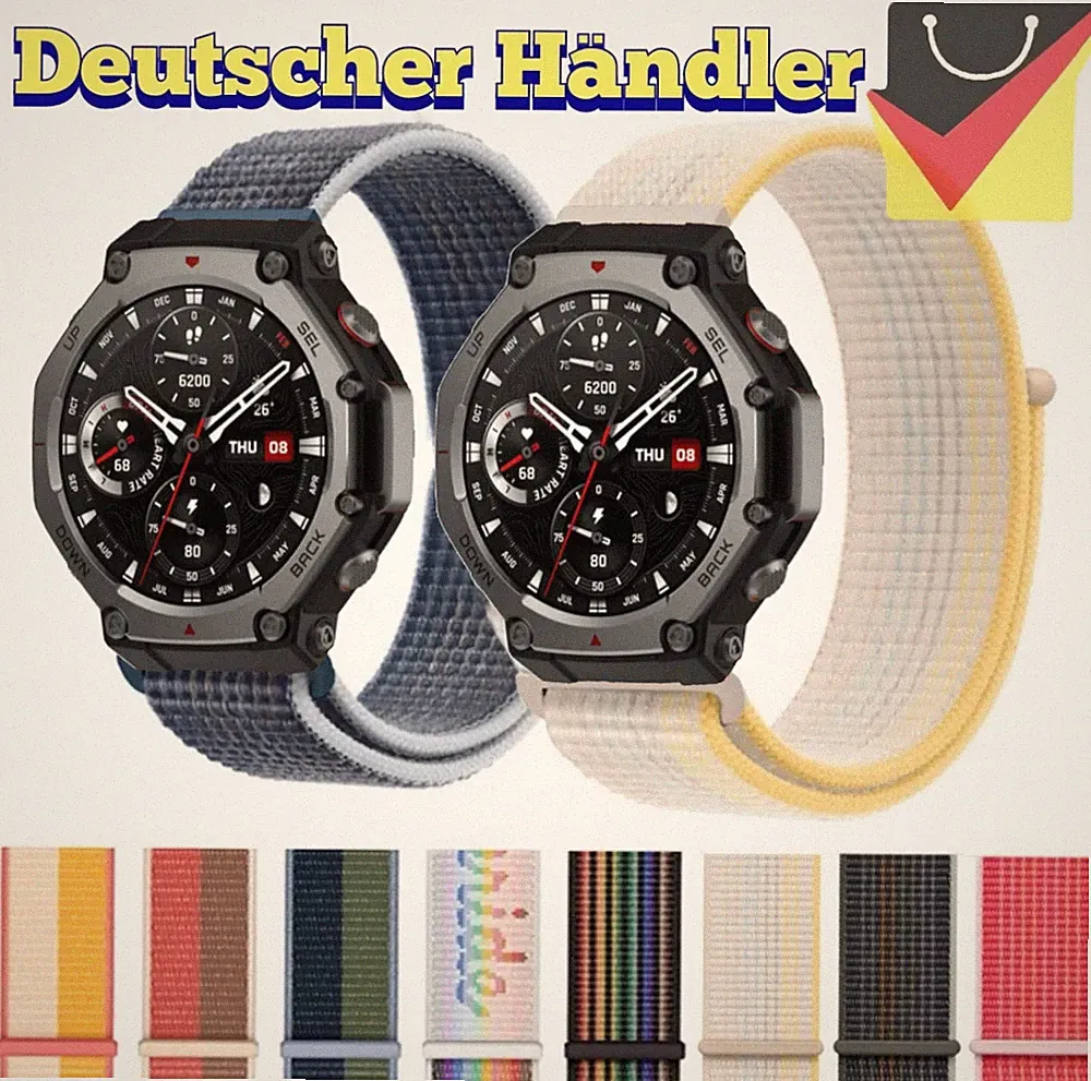 Nylon Armband Für Amazfit T-Rex 3, Sport strap Uhr smart watch band Outdoor