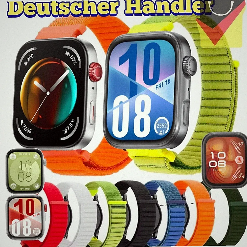 Nylon Armband für Huawei Watch Fit 5 / 4 / 3 /Pro Sport band smart strap Tracker