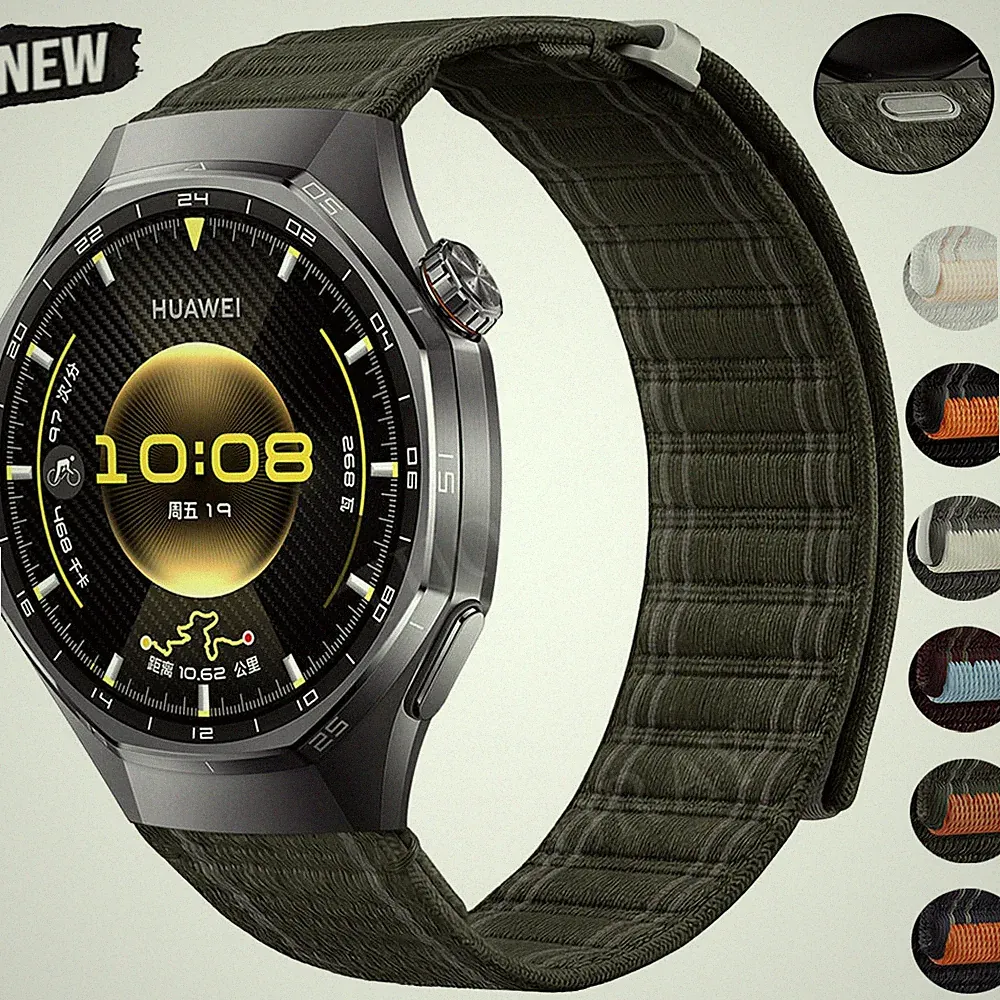 Nylon Loop Armband 18/20/22mm Universal Uhrenarmband Ersatzband Smartwatch Band