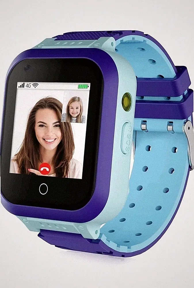 OKYUK 4G Kinder smartwatch, smartwatch Kinder mit GPS und Telefon,Armbanduhr...