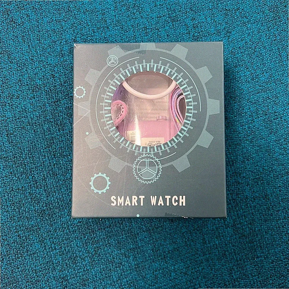 OKYUK T45 4G GPS Kinder Smartwatch Rosa SOS Telefon OVP sehr guter Zustand