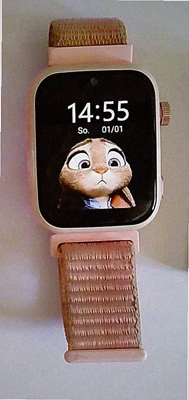 OKYUK T45 - 4G Kinder Smartwatch Kinder mit GPS und Telefon Armbanduhr