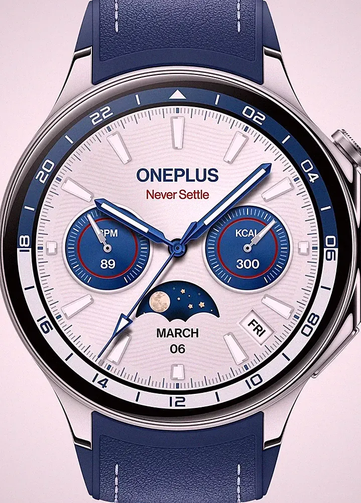 OnePlus Watch 2 | Bluetooth | 47mm| NEU & OVP | Nordic Blue Edition