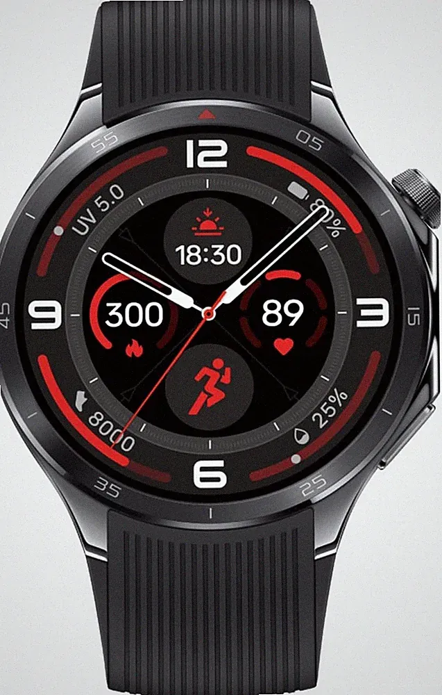 OnePlus Watch 3 ZW3206 1,5" LTPO GPS Smaragd Smartwatch Black Global version