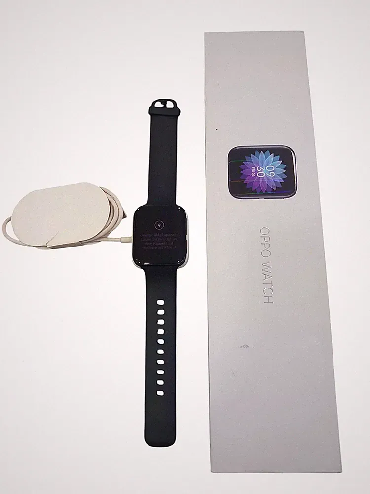 OPPO Watch 49mm - Smartwatch mit Dual-Curved AMOLED Style