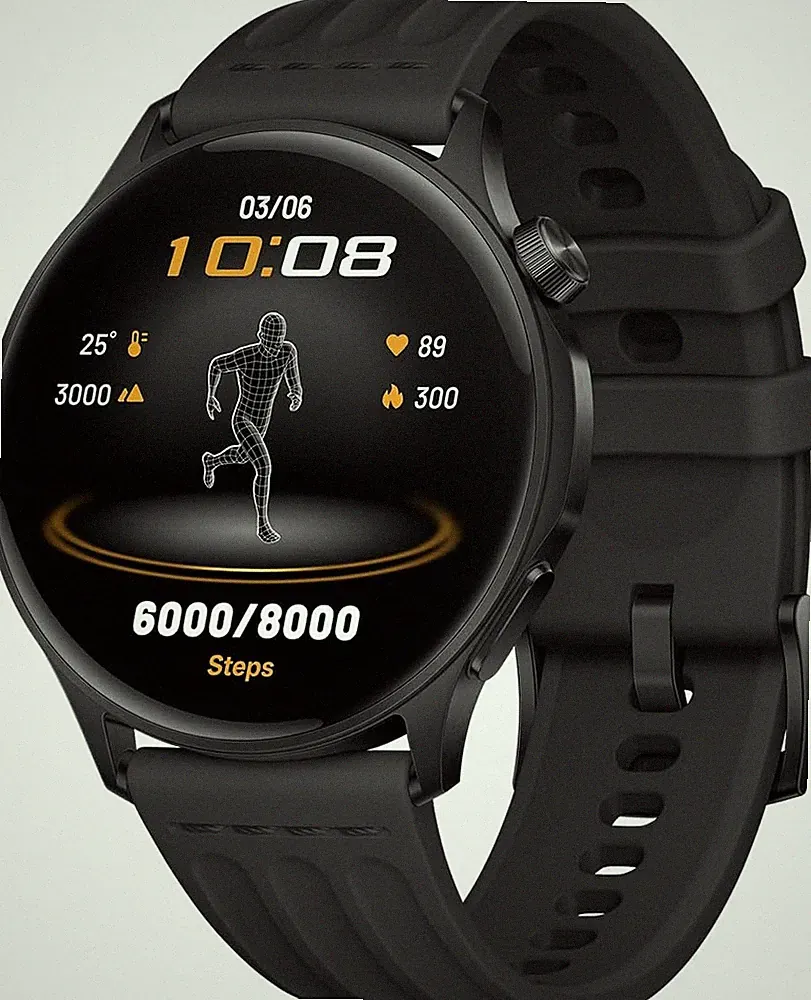 OPPO Watch S Smartwatch 1,46" AMOLED heart rate Bluetooth calls 5ATM GPS Black