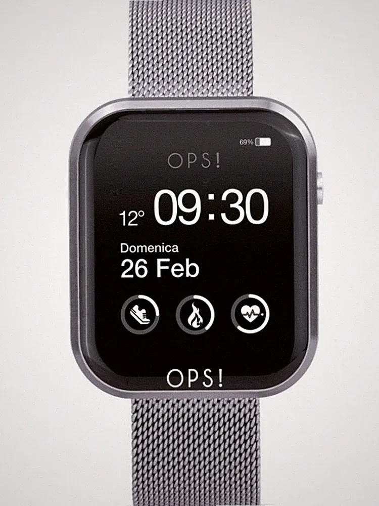 OPS!SMART OPSSW-15 Call Unisex Uhr Smartwatch 38mm