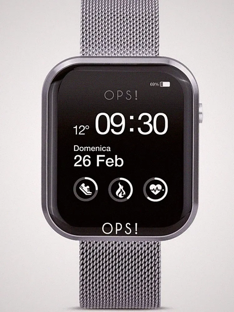 OPS!SMART OPSSW-15 Call Unisex Uhr Smartwatch 38mm