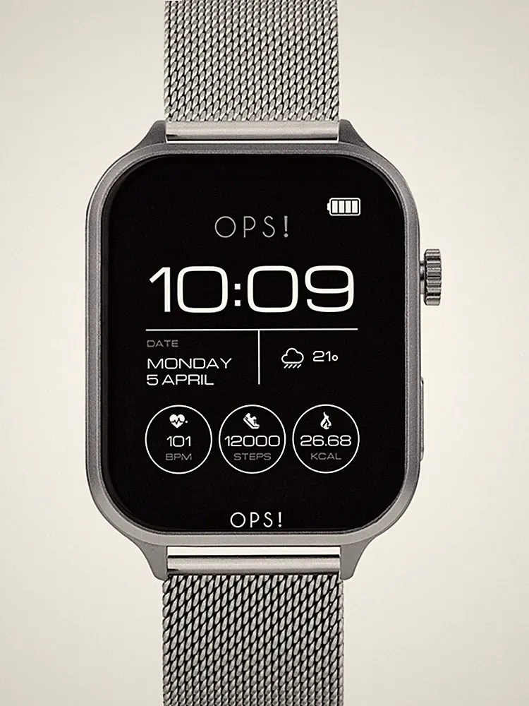 OPS!SMART OPSSW-44 Call Max Amoled unisex Smartwatch 41.5 mm