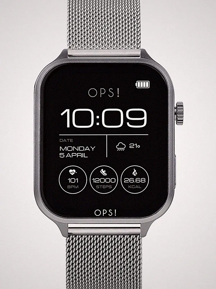 OPS!SMART OPSSW-44 Call Max Amoled unisex Smartwatch 41.5 mm