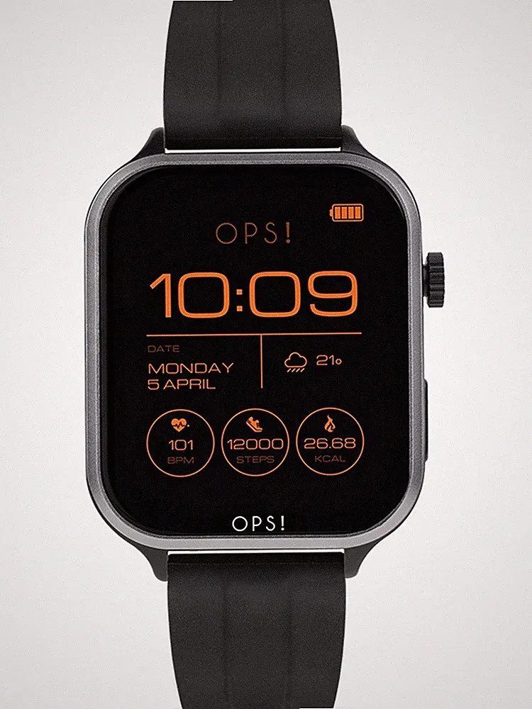OPS!SMART OPSSW-48 Call Max Amoled unisex Smartwatch 41.5 mm