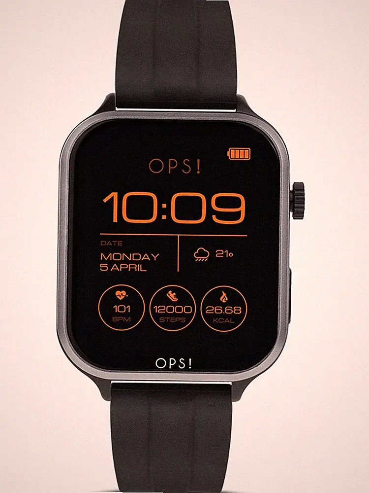 OPS!SMART OPSSW-48 Call Max Amoled unisex Smartwatch 41.5 mm