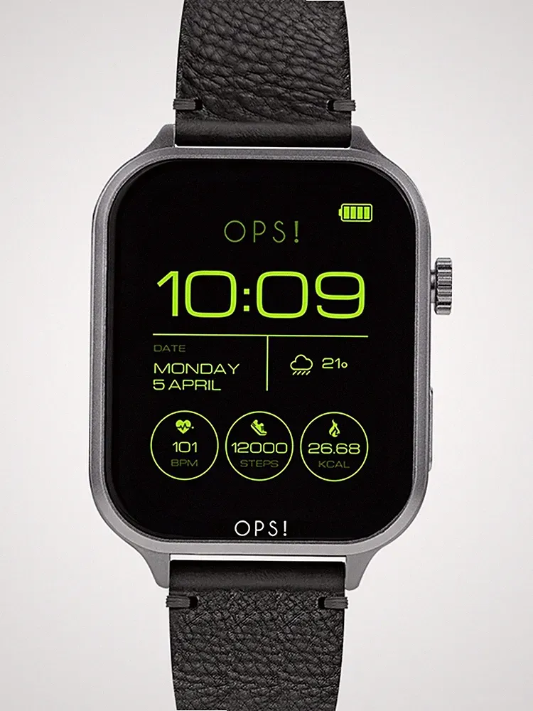 OPS!SMART OPSSW-51 Call Max Amoled unisex Smartwatch 41.5 mm