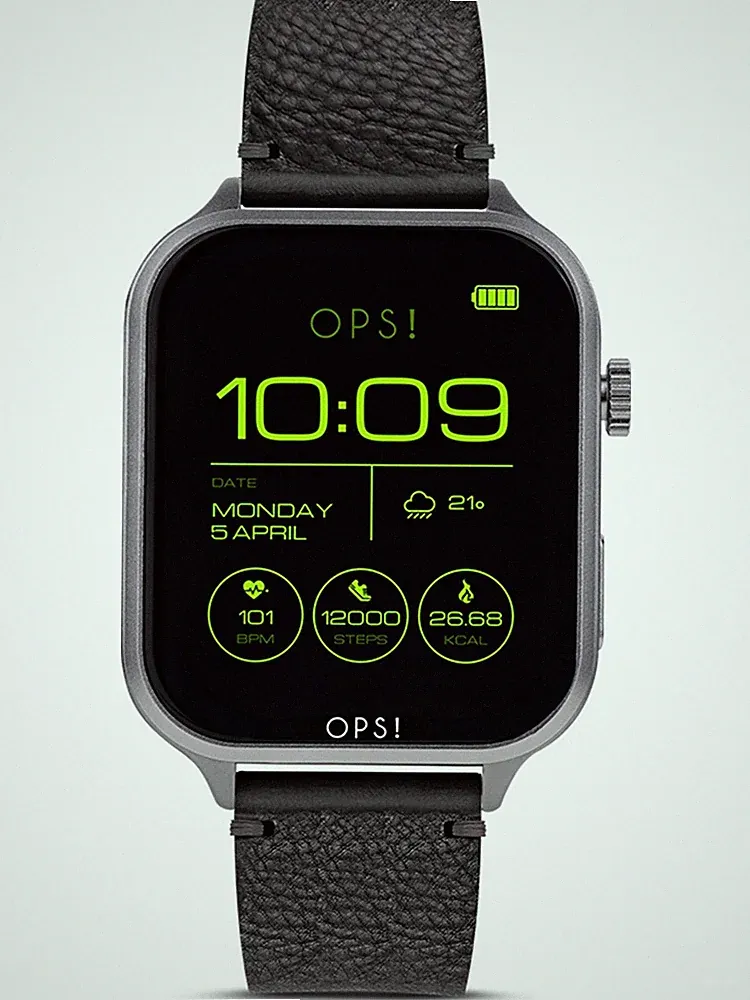 OPS!SMART OPSSW-51 Call Max Amoled unisex Smartwatch 41.5 mm