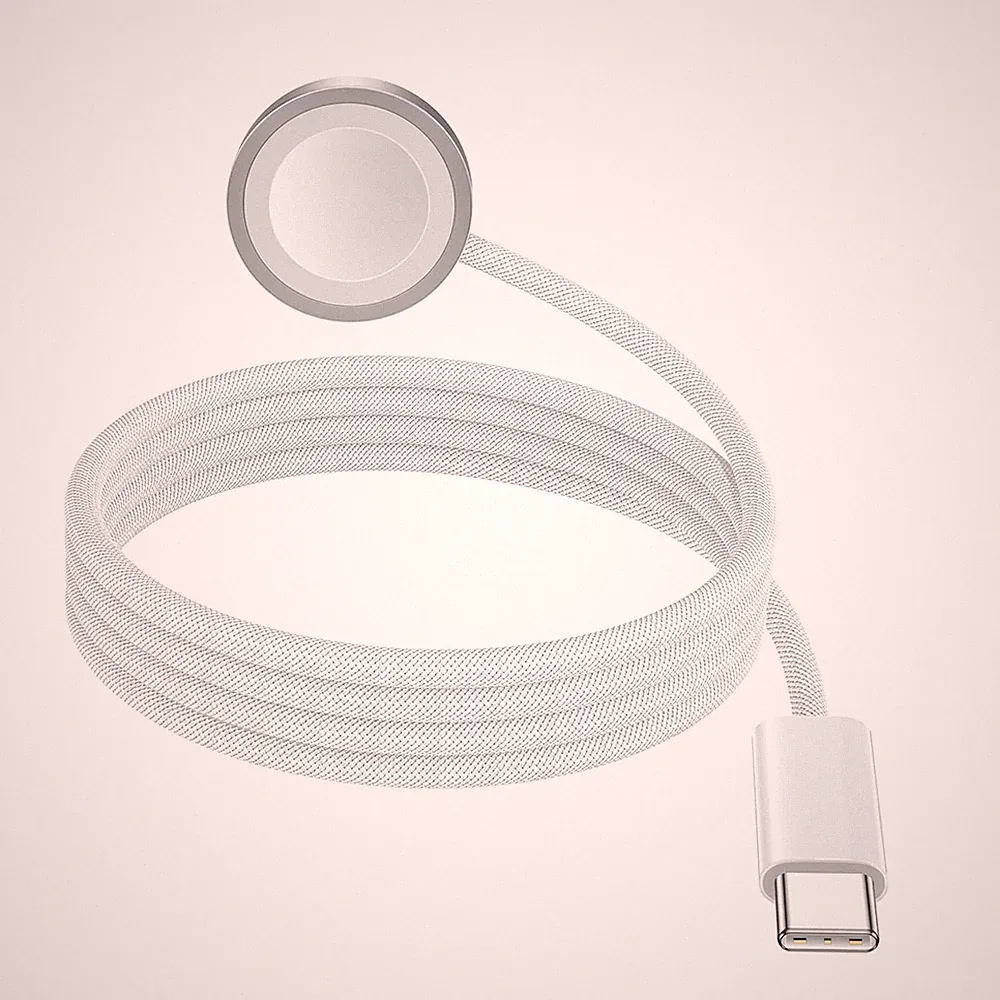 Original Apple Smartwatch magnetisches Schnellladekabel auf USB‑C Kabel (1m)