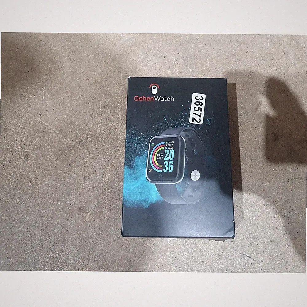 Oshen 30389 Fitness Aktivitätstracker Smartwatch Schwarz 1,3" Bildschirm Bluetooth