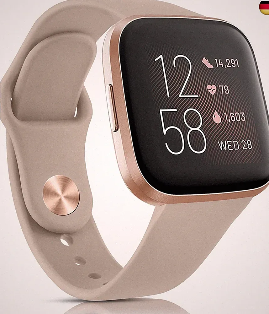 Oumida Kompatibel für Fitbit Versa 2 Armband/Fitbit Versa Armband für Damen H