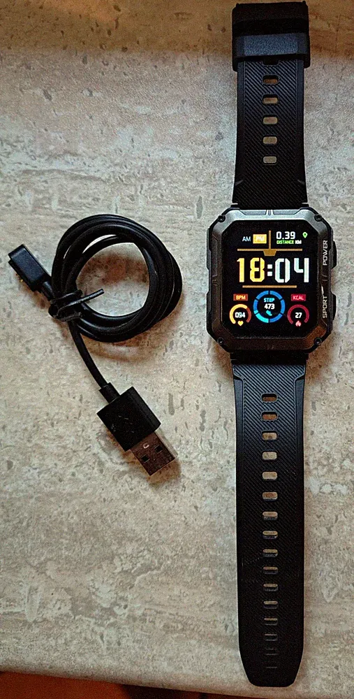 Outdoor Smartwatch C20 Pro Smart Watch Fitness Tracker IP68 Waterproof