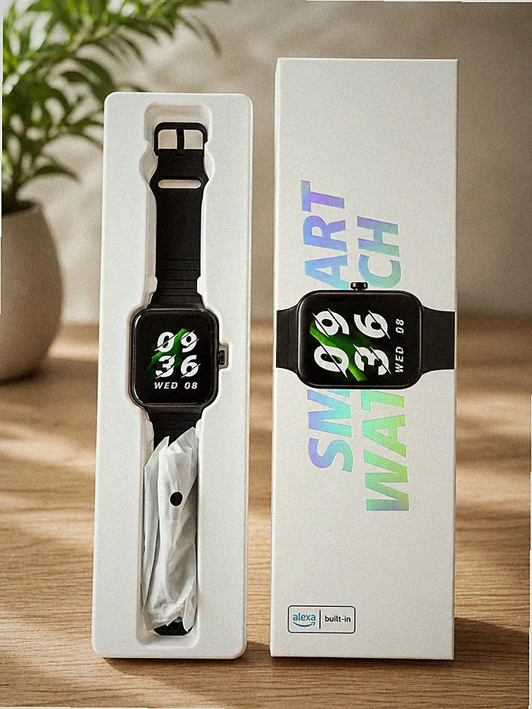 PARSONVER IDW15 Smartwatch Bluetooth Telefonie 5ATM wasserdicht HD Display A7