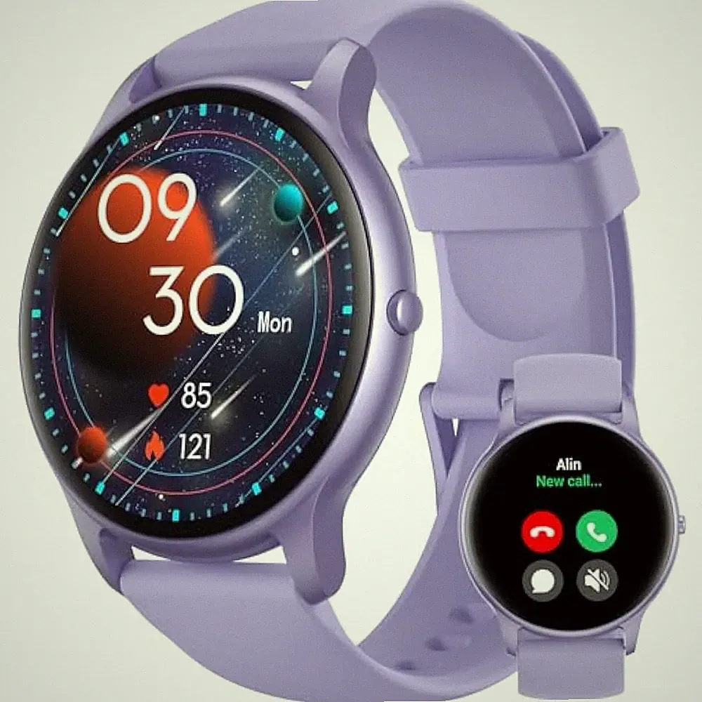 Parsonver Smartwatch (Annehmen/Anrufen), Fitnessuhr für Damen Herren