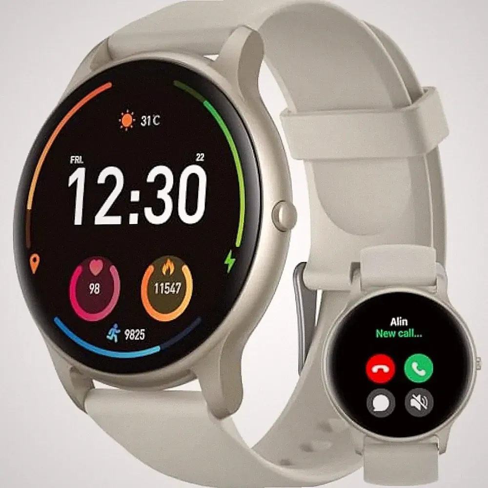 Parsonver Smartwatch (Annehmen/Anrufen), Fitnessuhr für Herren Damen, 100