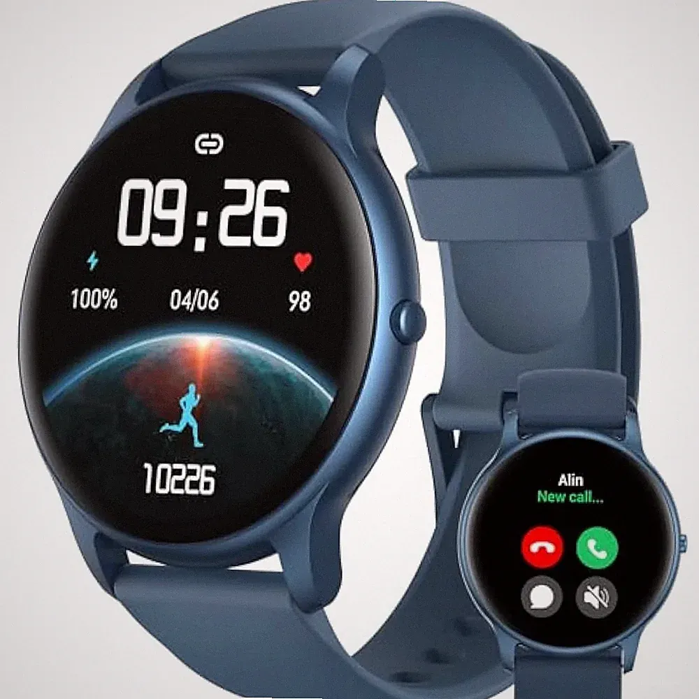 Parsonver Smartwatch (Annehmen/Anrufen), Fitnessuhr für Herren Damen