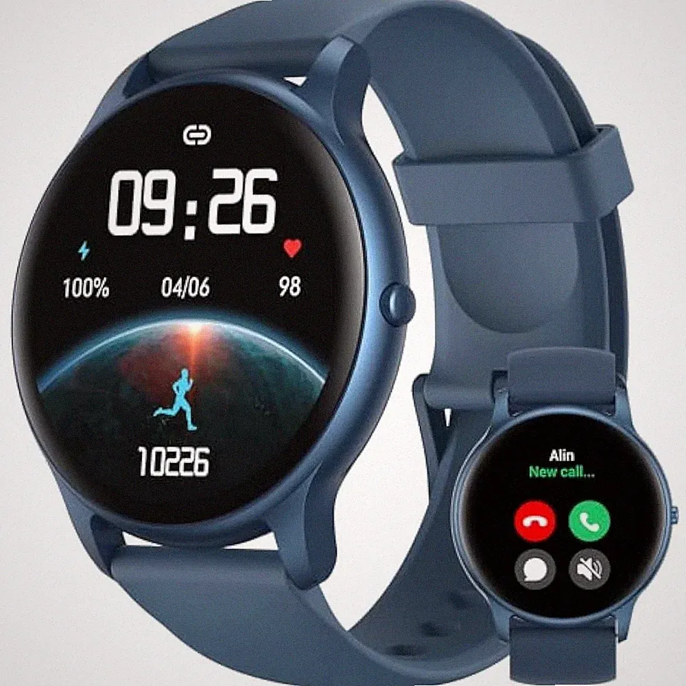 Parsonver Smartwatch (Annehmen/Anrufen), Fitnessuhr für Herren Damen