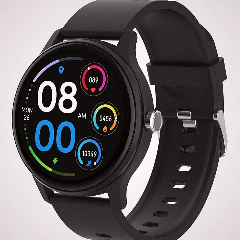 PEAQ PSW 100-BK Smartwatch Schwarz (135 - 230 mm) Plastik