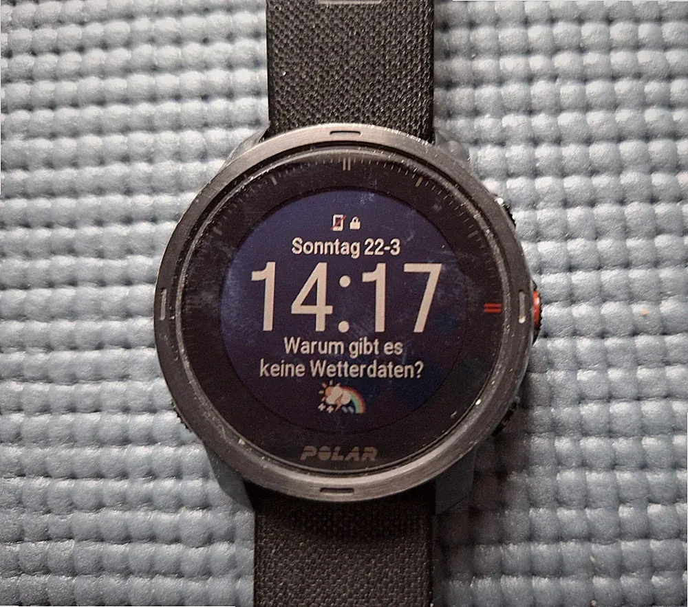 Polar Grit X Multisportuhr - Schwarz (M/L) GPS mit OVP