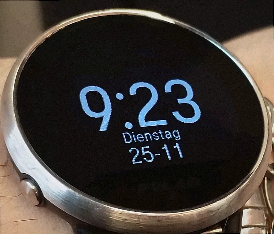 Polar Ignite 1 Finish Design Sport Smartwatch Edelstahl Tracker Uhr elegant HR⌚