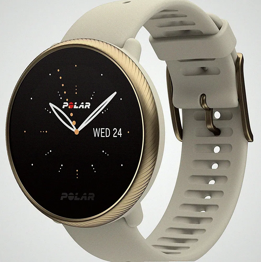 Polar Ignite 2 - GPS Fitness-Smartwatch Gold B WARE Gebraucht