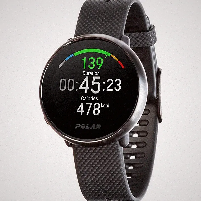 Polar Ignite Sportuhr Uhr Fitnessuhr Smartwatch Laufuhr Schwarz - Sehr Gut